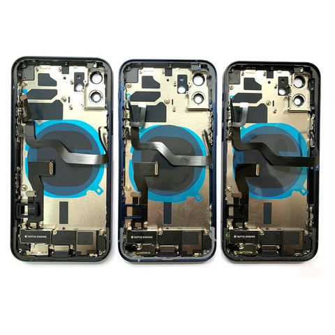 iPhone 12 Fully Assembled Back Cover Housing with Parts