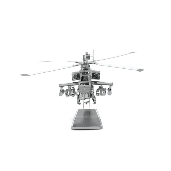 Metal Earth 3D Model Kit - AH-64 Apache Helicopter