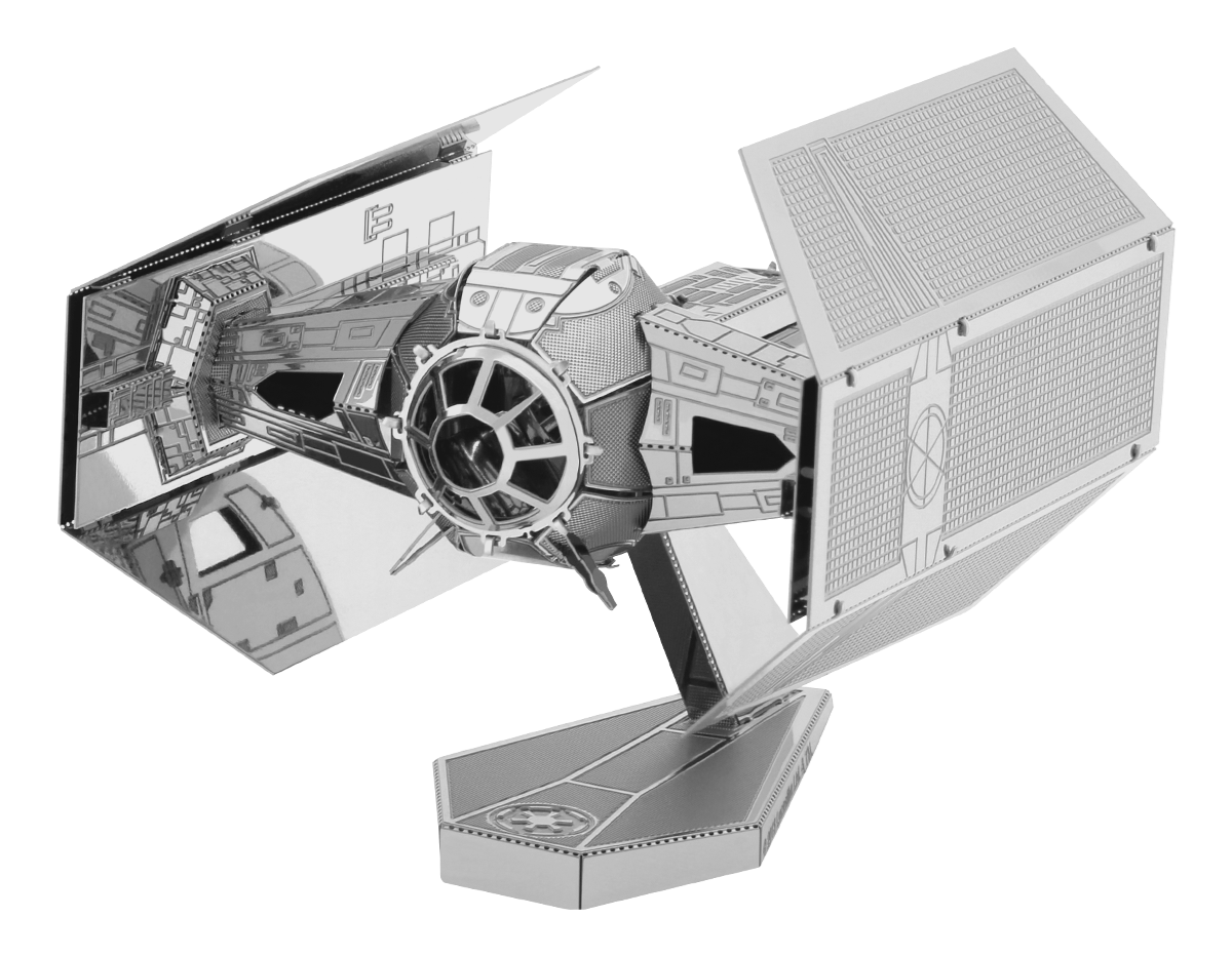 Darth Vader's TIE Advanced X1 Fighter - Star Wars - Metal Earth 3D Model Kit