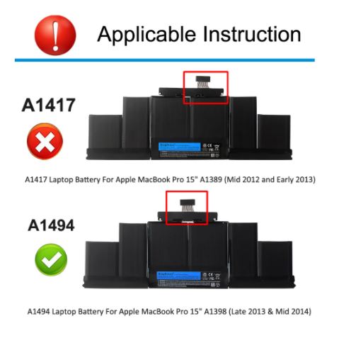 MacBook Pro 15" Retina (Late 2013-Mid 2014) Battery Replacement A1494