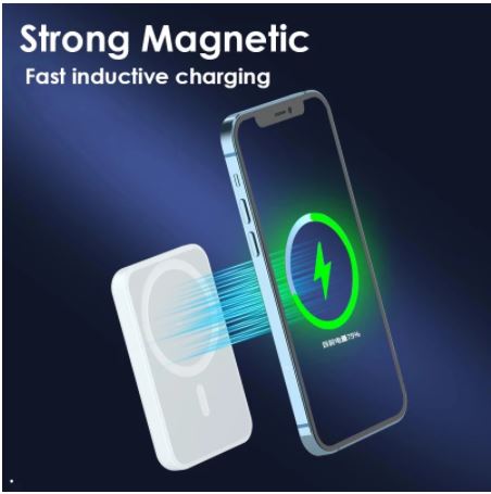 Magnetic Battery Pack for iPhone 12/13/14/15/Plus/Pro/Max/Mini
