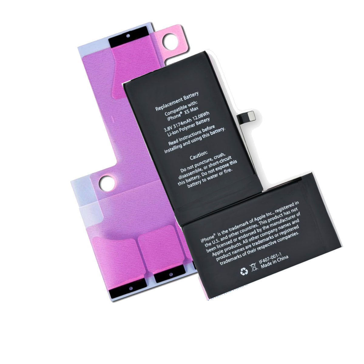 iPhone XS Max Battery Replacement with Adhesive – Tech Repair Lab