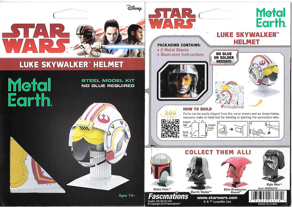 Metal Earth 3D Model Kit - Helmet Collection - Luke Skywalker
