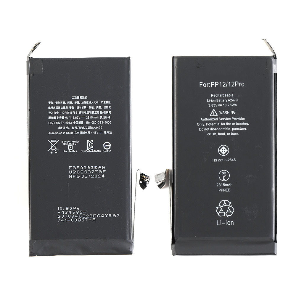 iPhone 12/12 Pro Battery with Adhesive