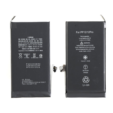 iPhone 12/12 Pro Battery with Adhesive