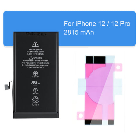 iPhone 12/12 Pro Battery with Adhesive