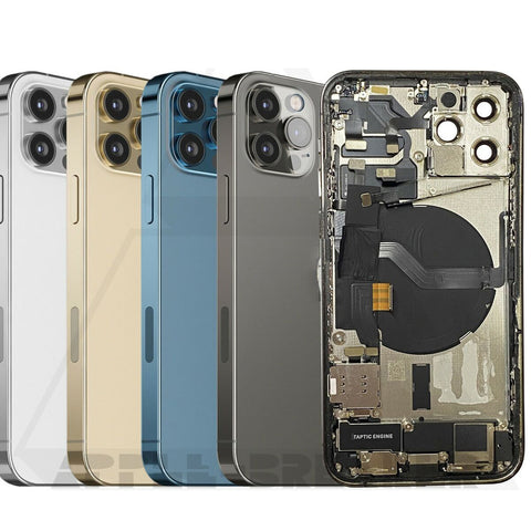 iPhone 12 Pro Max Fully Assembled Back Cover Housing with Parts