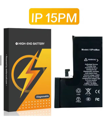 iPhone 15 Pro Max Battery with Adhesive