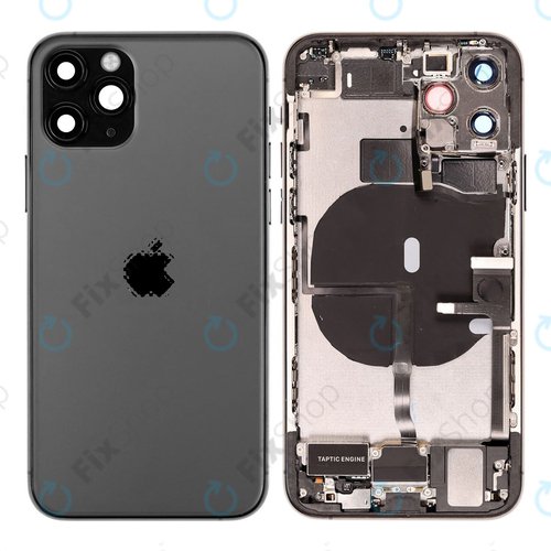 iPhone 11 Pro Fully Assembled Back Cover Housing with Parts