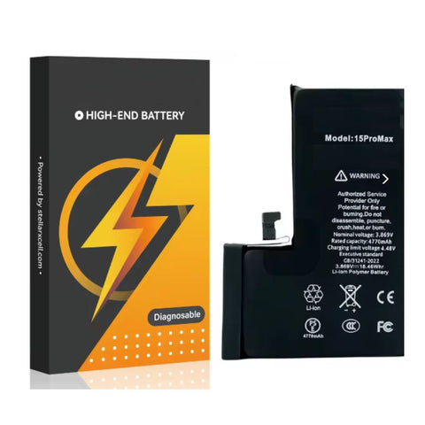 iPhone 15 Pro Max Diagnostic Battery with Adhesive