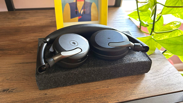 Jabra Evolve2 65 Flex Bluetooth USB C Stereo Headset with Carry Pouch