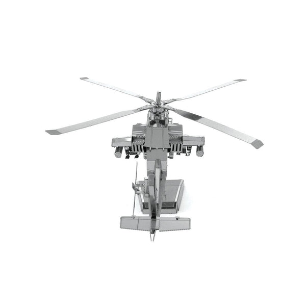 Metal Earth 3D Model Kit - AH-64 Apache Helicopter