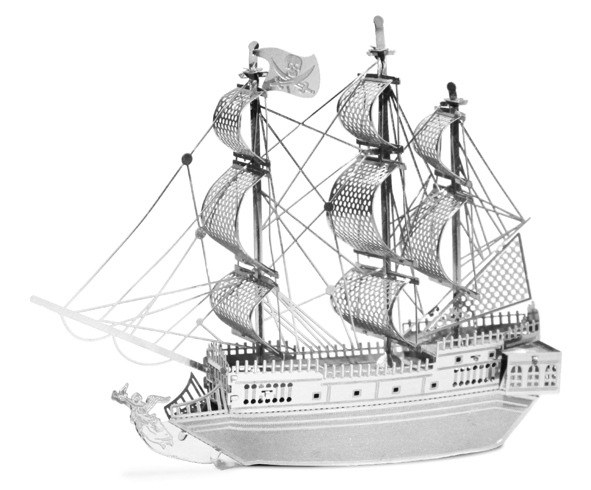 Metal Earth 3D Model Kit - Black Pearl