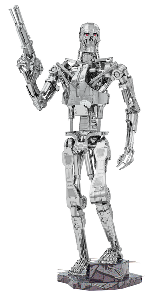 The Terminator T-800 Endoskeleton - ICONX - Metal Earth 3D Model Kit