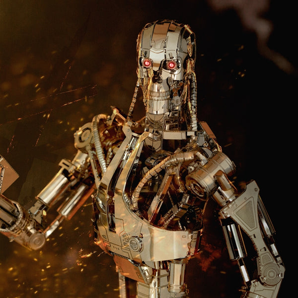 The Terminator T-800 Endoskeleton - ICONX - Metal Earth 3D Model Kit