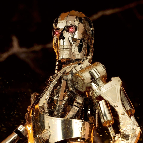 The Terminator T-800 Endoskeleton - ICONX - Metal Earth 3D Model Kit