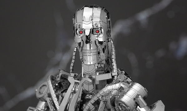 The Terminator T-800 Endoskeleton - ICONX - Metal Earth 3D Model Kit