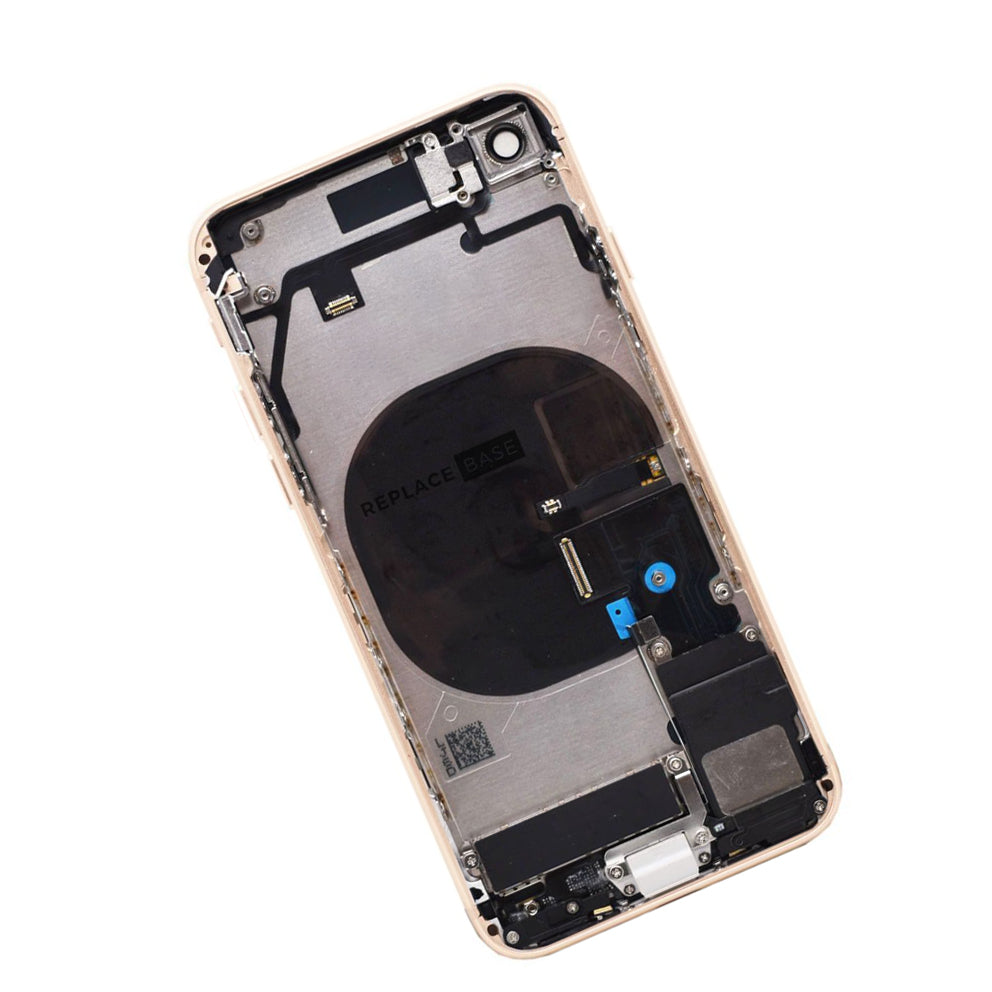 iPhone 8 Complete Fully Assembled Back Cover Housing with Parts