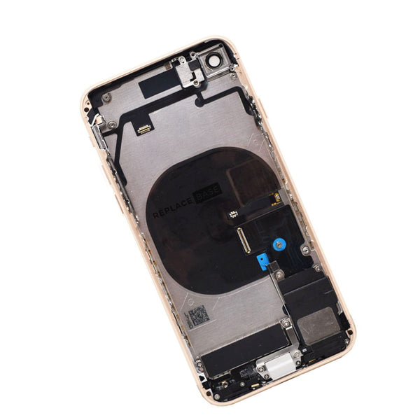 iPhone 8 Complete Fully Assembled Back Cover Housing with Parts