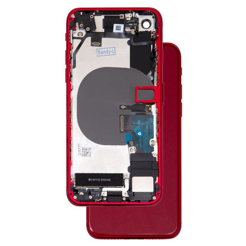 iPhone 8 Complete Fully Assembled Back Cover Housing with Parts