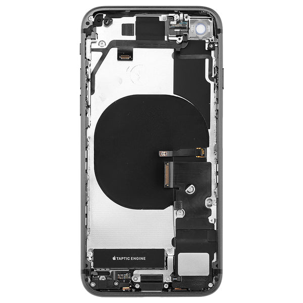 iPhone 8 Complete Fully Assembled Back Cover Housing with Parts