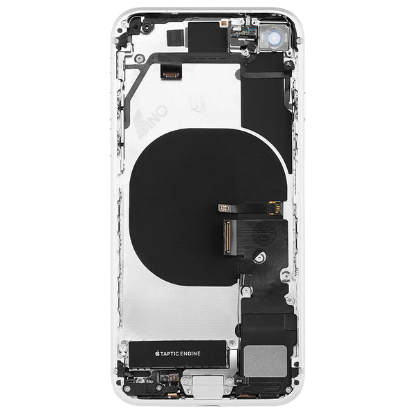 iPhone 8 Complete Fully Assembled Back Cover Housing with Parts