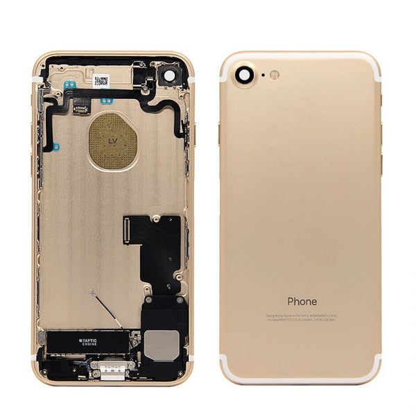 iPhone 7 Complete Fully Assembled Back Cover Housing  with Parts