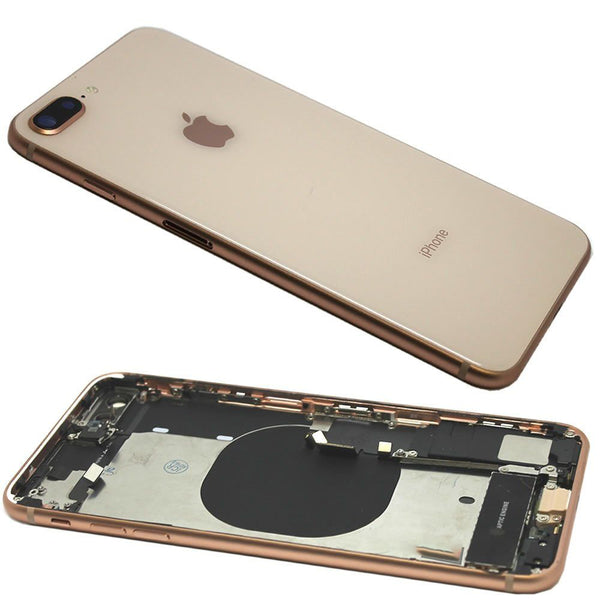 iPhone 8 Plus Fully Assembled Back Cover Housing with Parts