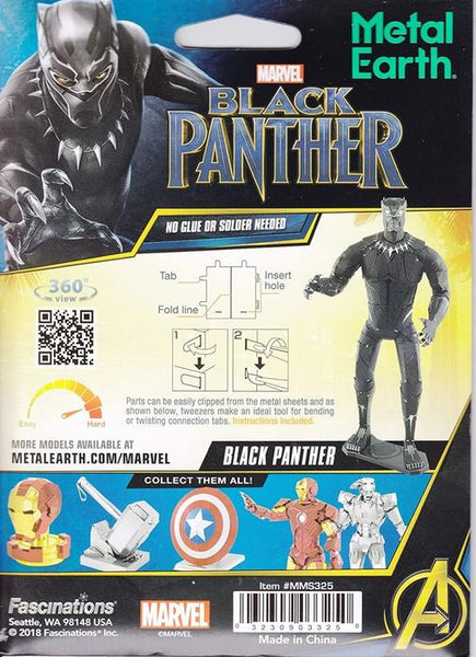 Metal Earth 3D Model Kit - Marvel Black Panther